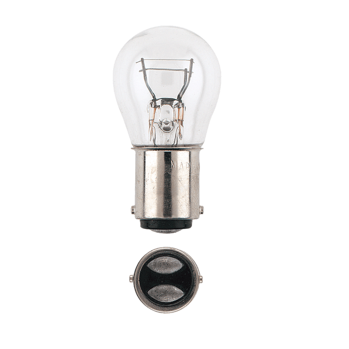 Narva 12V 20/5W BA15D Incandescent Globes (Pack of 2) - 47381BL