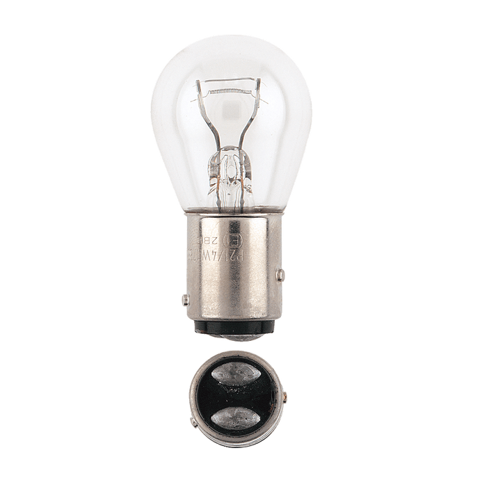 Narva 12V 21/4W BAZ15D Incandescent Globes (Pack of 2) - 47386BL