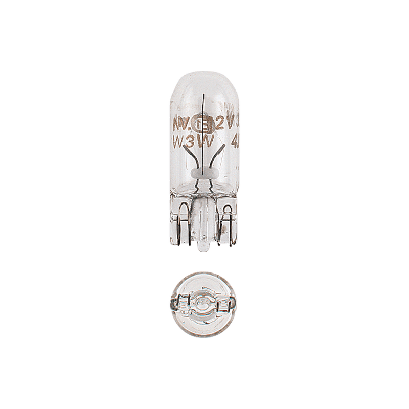 Narva 12V 5W T-10 Wedge Globes (Pack of 2) - 47501BL
