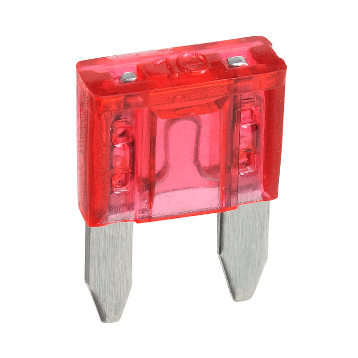 Narva 10 Amp Red Mini Blade Fuses (Pack of 5) - 52710BL