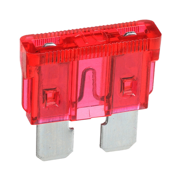 Narva 10 Amp Red Standard ATS Blade Fuses (Pack of 5) - 52810BL