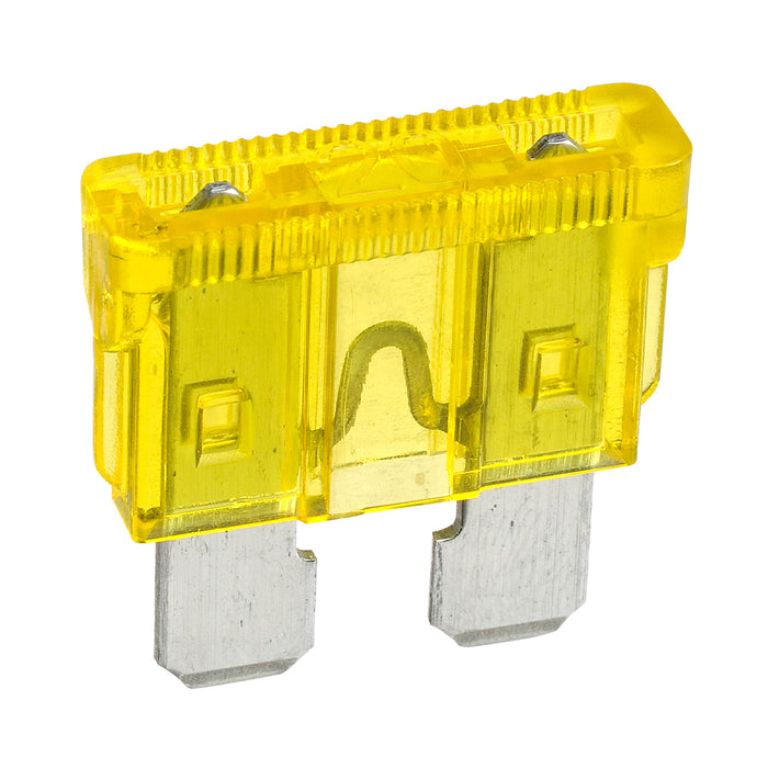 Narva 20 Amp Yellow Standard ATS Blade Fuses (Pack of 5) - 52820BL