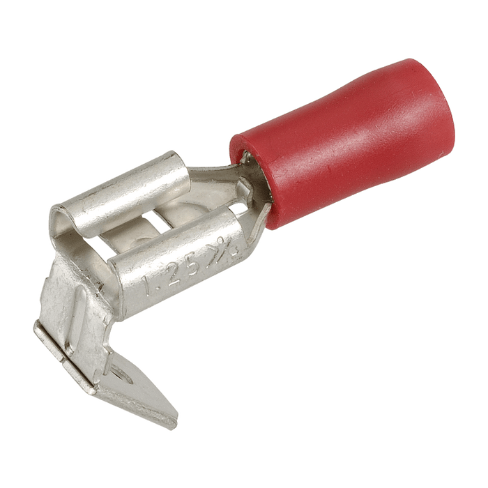 Narva 2 Way Male / Female Terminals (Red 6.3mm Tab) - Pack of 10 - 56030BL