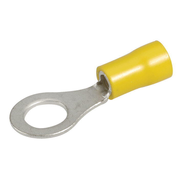 Narva Ring Terminals (Yellow 8.4mm Ring) - Pack of 10 - 56090BL