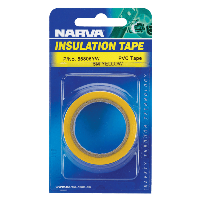 Narva PVC Insulation Tape (Yellow) - 56805YW