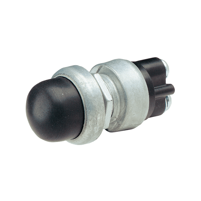 Narva Momentary (On) Heavy Duty Push Button Switch with Waterproof Neoprene Boot
 - 60033BL