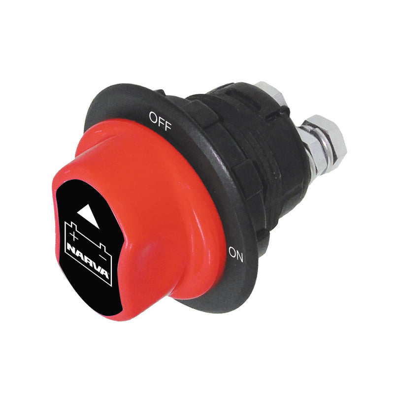 Narva Rotary Battery Master Switch with Removable Keyed Knob - 61036BL