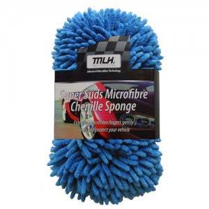 MLH Supersuds Chenille Microfibre Sponge (Blue) - MLHW2