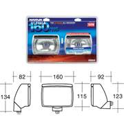 Narva Ultima 160/115 Broad Beam Driving Lamp Kit  - 71610 - A1 Autoparts Niddrie
 - 2