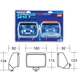 Narva Ultima 160/115 Blue Combination Driving Lamp Kit - 71622BE - A1 Autoparts Niddrie
 - 2
