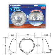 Narva Ultima 175 Combination Driving Lamp Kit - 71660 - A1 Autoparts Niddrie
 - 2