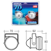 Narva Compac 70 Driving Lamp Kit - 71810 - A1 Autoparts Niddrie
 - 2