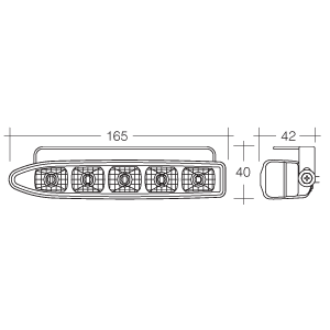 Narva 9-33V Slimline L.E.D Daytime Running Lamp Kit  - 71902 - A1 Autoparts Niddrie
 - 2