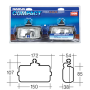 Narva Ultra Compact Driving Lamp Kit  - 72230 - A1 Autoparts Niddrie
 - 2