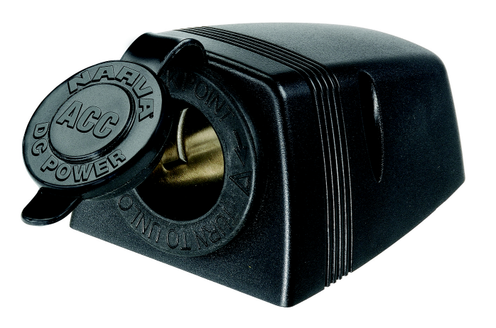 Narva Heavy-Duty Surface Mount Accessory Socket - 81025BL