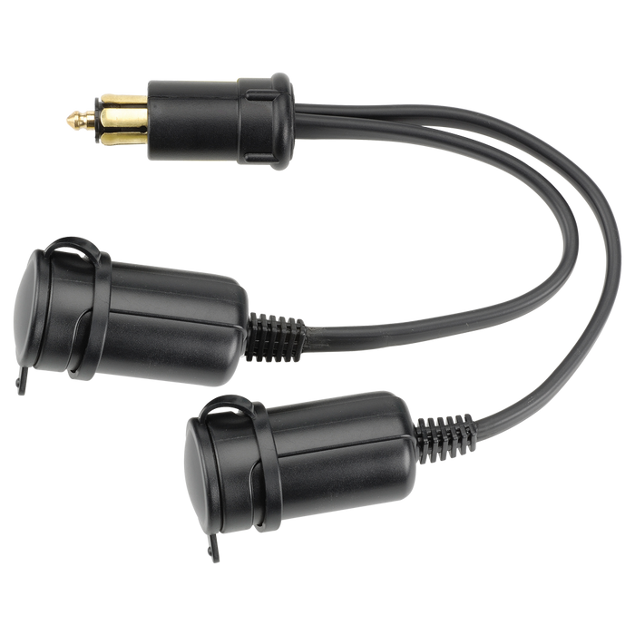 Narva Heavy-Duty Adaptor (Merit Plug to Twin Accessory Sockets) - 81041BL