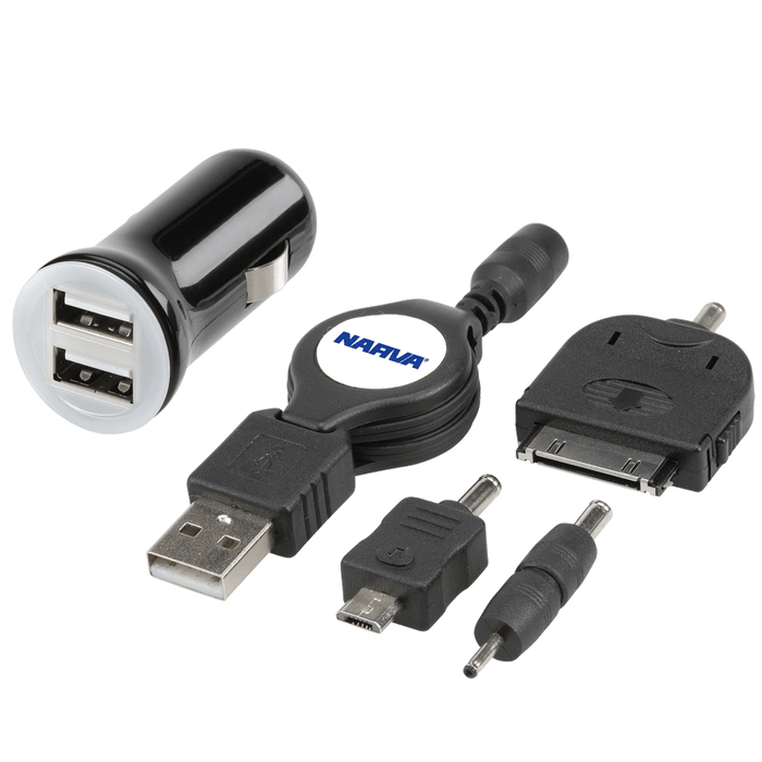 Narva Twin USB Power Adaptor Kit
 - 81054BL