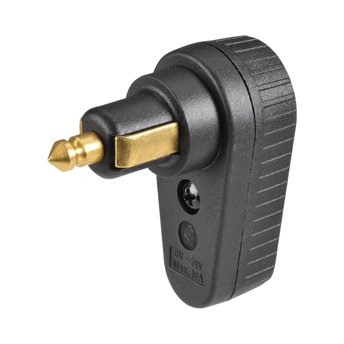Narva Thermoplastic Right Angle Merit Plug
 - 82107BL