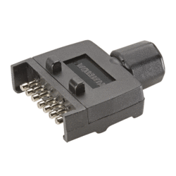 Narva 7 Pin Flat 'Quickfit' Trailer Plug - 82141BL - A1 Autoparts Niddrie
