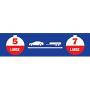 Narva 5 Pin Large Round Socket on Car to 7 Pin Large Round Plug on Trailer - 82260BL - A1 Autoparts Niddrie
 - 2