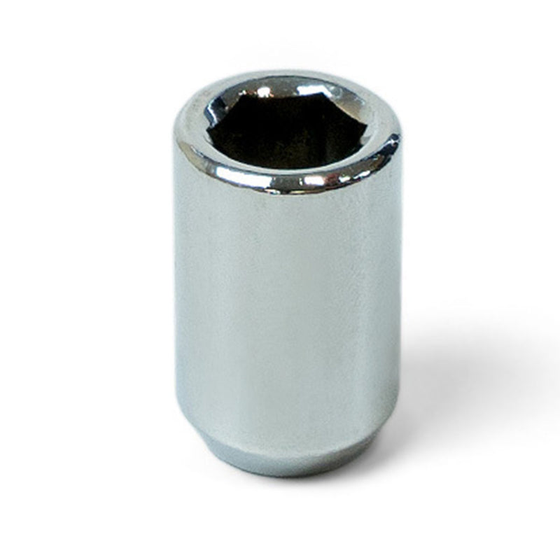 SAAS Chrome Taper Wheel Nut - M12 x 1.25 (Internal Hex) - 83305B