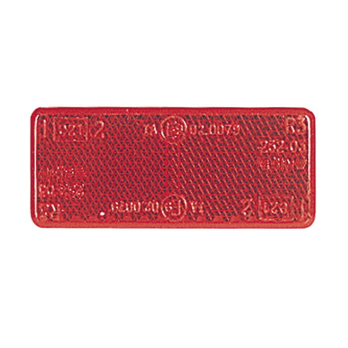 Narva Red Retro Reflector with Self Adhesive (Pack of 2)
 - 84037BL