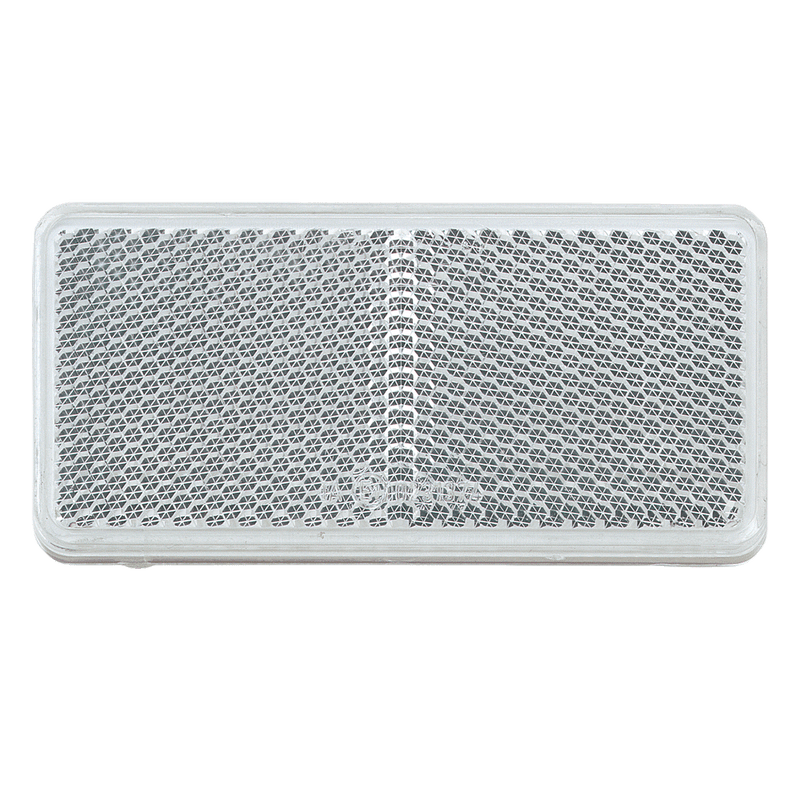 Narva Clear Retro Reflector with Self Adhesive (Pack of 2)
 - 84050BL