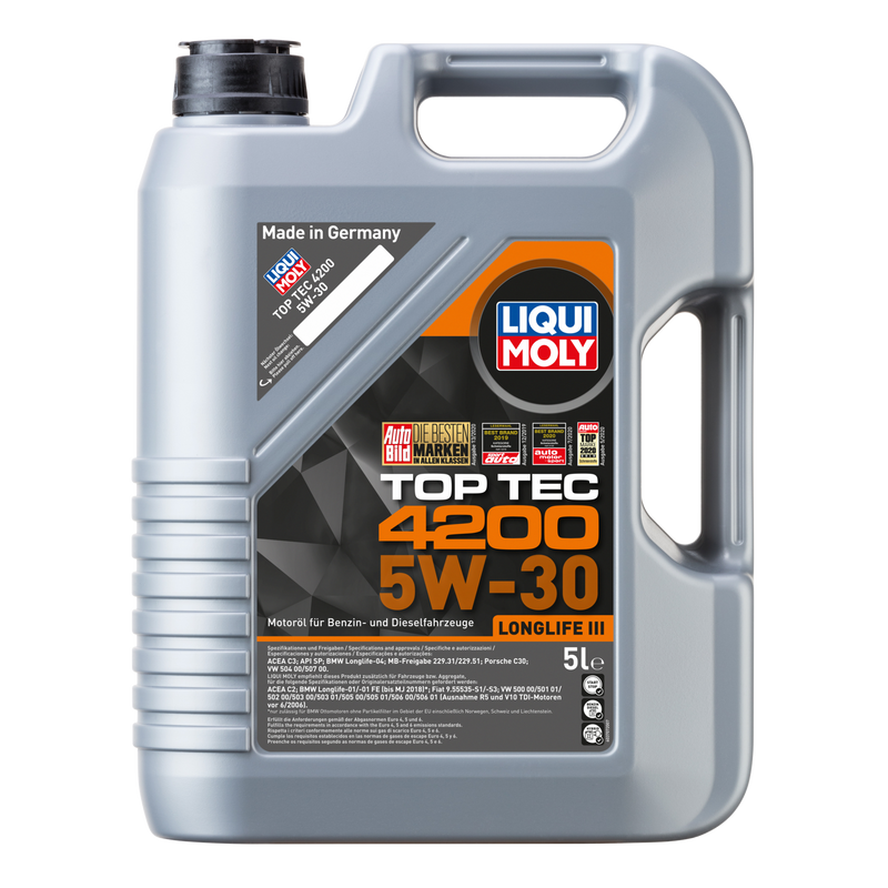 Liqui Moly Top Tec 4200 5W-30 Engine Oil - 5 Litre
