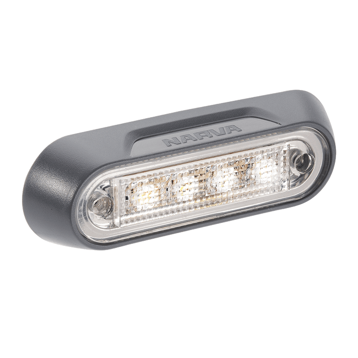 Narva 10-30 Volt Model 8 L.E.D Front End Outline Marker Lamp (White) - 90812BL