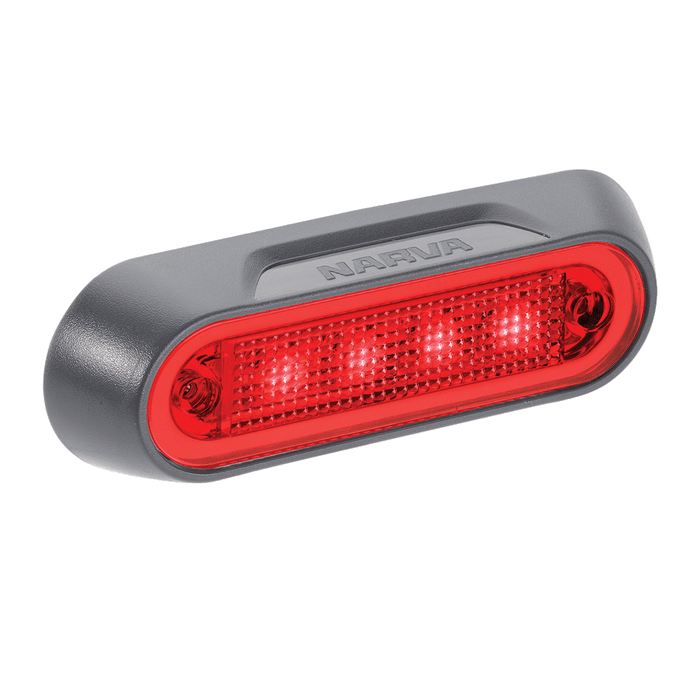 Narva 10-30 Volt Model 8 L.E.D Front End Outline Marker Lamp (Red) - 90832BL