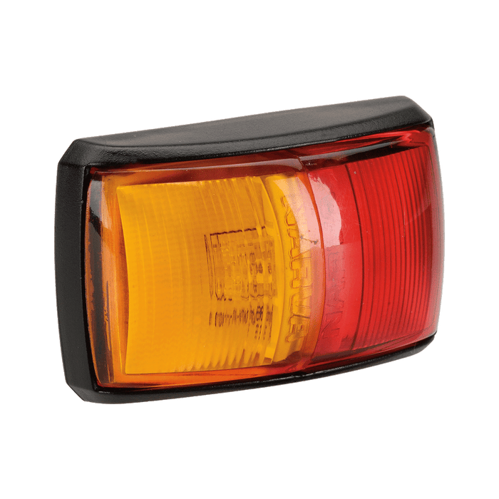 Narva 10-33 Volt Model 14 L.E.D Side Marker Lamp (Red/Amber) - 91402BL