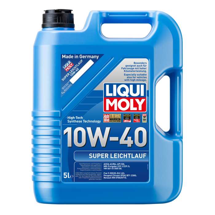 Liqui Moly Super Leichtlauf 10W-40 Engine Oil - 5 Litre