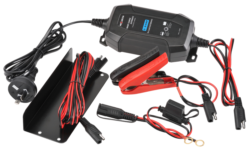 Projecta 12V Automatic 1.5 Amp 4 Stage Battery Charger - AC015