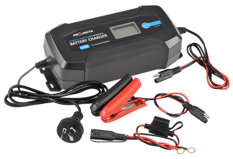 Projecta 12V Automatic 8 Amp 8 Stage Battery Charger - AC080