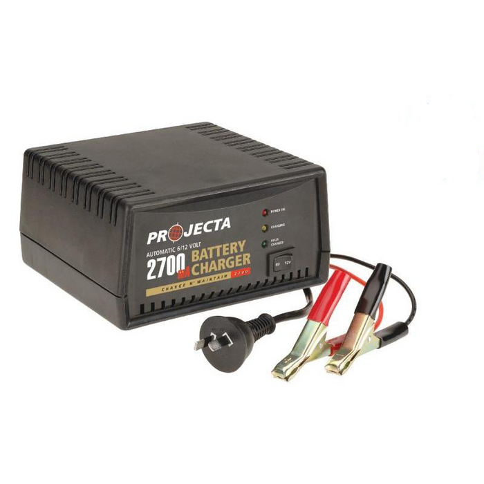 Projecta Projecta Automatic 6/12V 2700mA 2 Stage Battery Charger - AC400 — A1 ...
