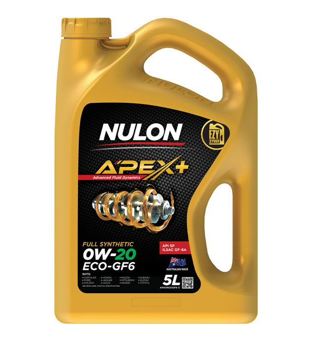 Nulon Apex+ 0W20 Eco-GF6 Engine Oil - 5 Litre