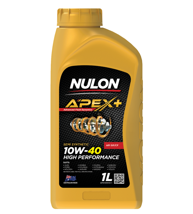 Nulon Apex+ 10W40 High Performance Engine Oil - 1 Litre