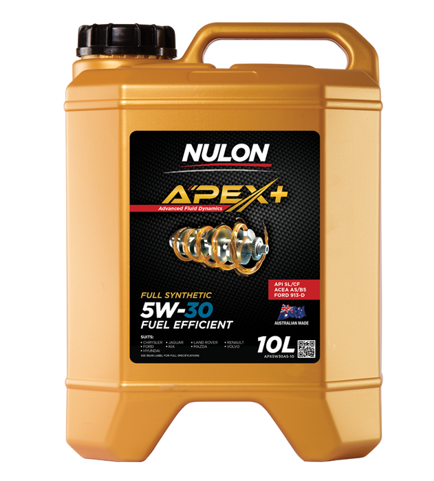 Nulon Apex+ 5W30 Fuel Efficient Engine Oil - 10 Litre