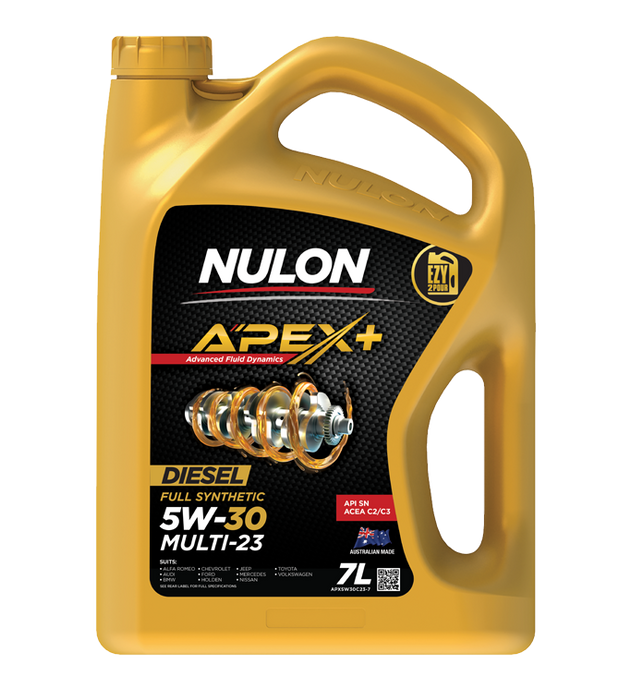 Nulon Apex+ 5W30 Multi-23 Engine Oil - 7 Litre