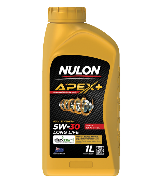 Nulon Apex+ 5W30 Long Life Engine Oil - 1 Litre