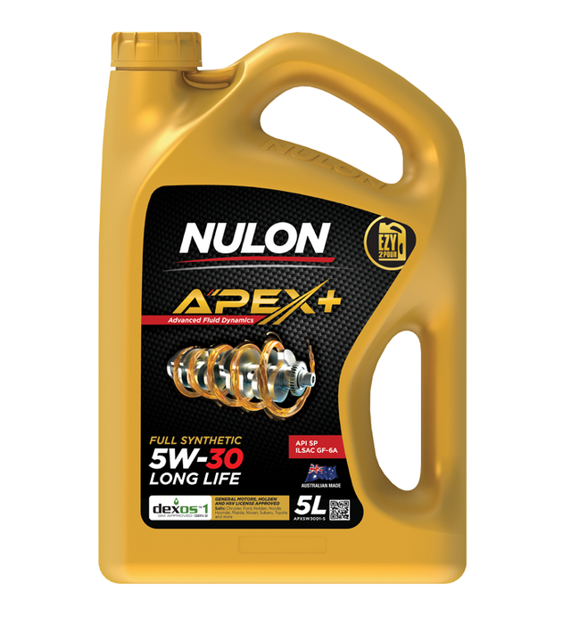 Nulon Apex+ 5W30 Long Life Engine Oil - 5 Litre