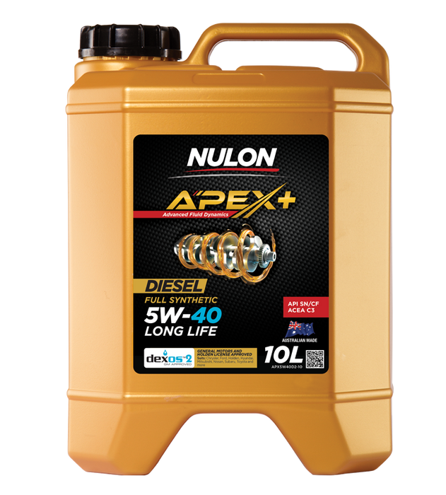 Nulon Apex+ 5W40 Long Life Engine Oil - 10 Litre