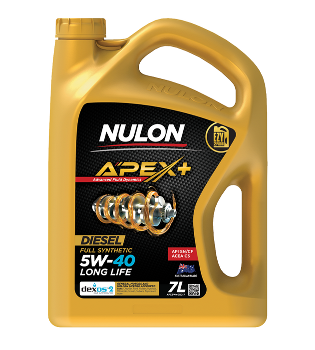 Nulon Apex+ 5W40 Long Life Engine Oil - 7 Litre