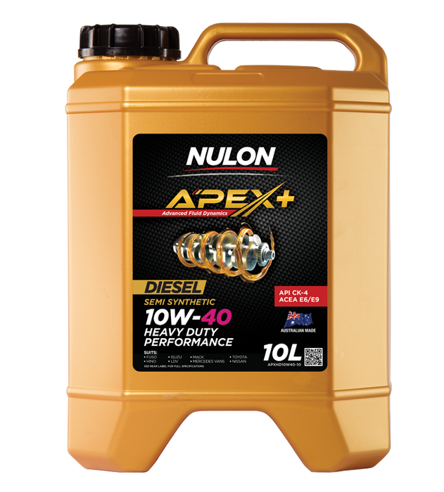 Nulon Apex+ 10W40 Heavy Duty Performance Engine Oil - 10 Litre