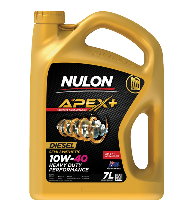 Nulon Apex+ 10W40 Heavy Duty Performance Engine Oil - 7 Litre