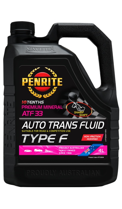Penrite ATF 33 Type F 4 Litre - ATF33004