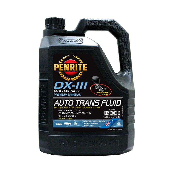Penrite ATF DX-111 - 4Ltr - A1 Autoparts Niddrie
