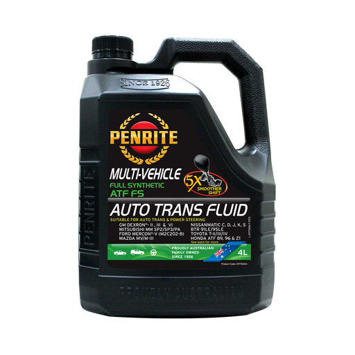 Penrite ATF FS Full Syn - 4Ltr - A1 Autoparts Niddrie
