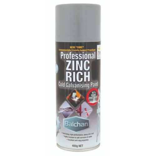 Balchan Zinc Rich Cold Galvanising Paint  - 400g