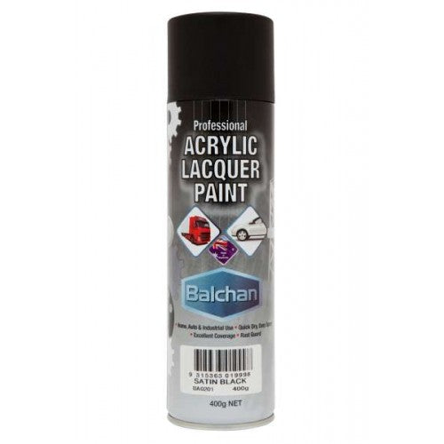 Balchan Acrylic Satin Black - 400g